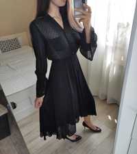 Długa czarna sukienka, nowa, byTiMo