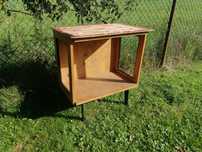 Szafka pod radio PRL