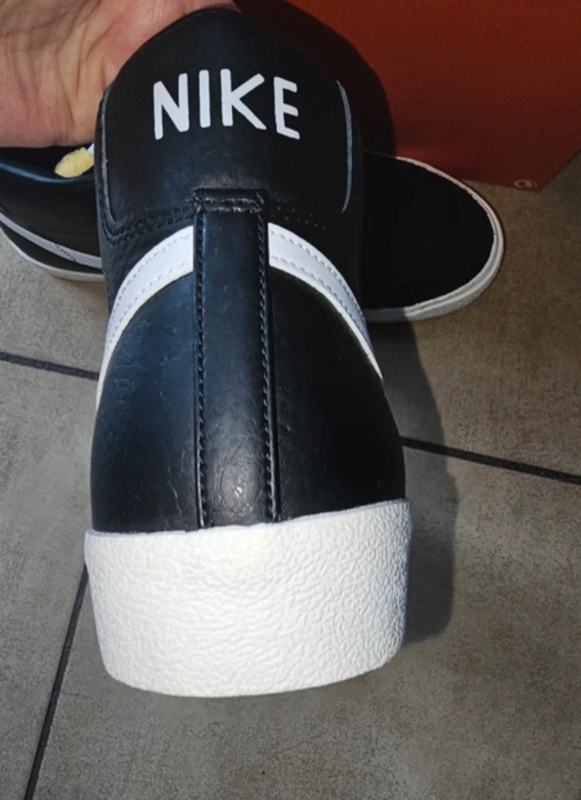 Buty Nike BLAZER czarne meskie obuwie sportowe nike PROMOCJA