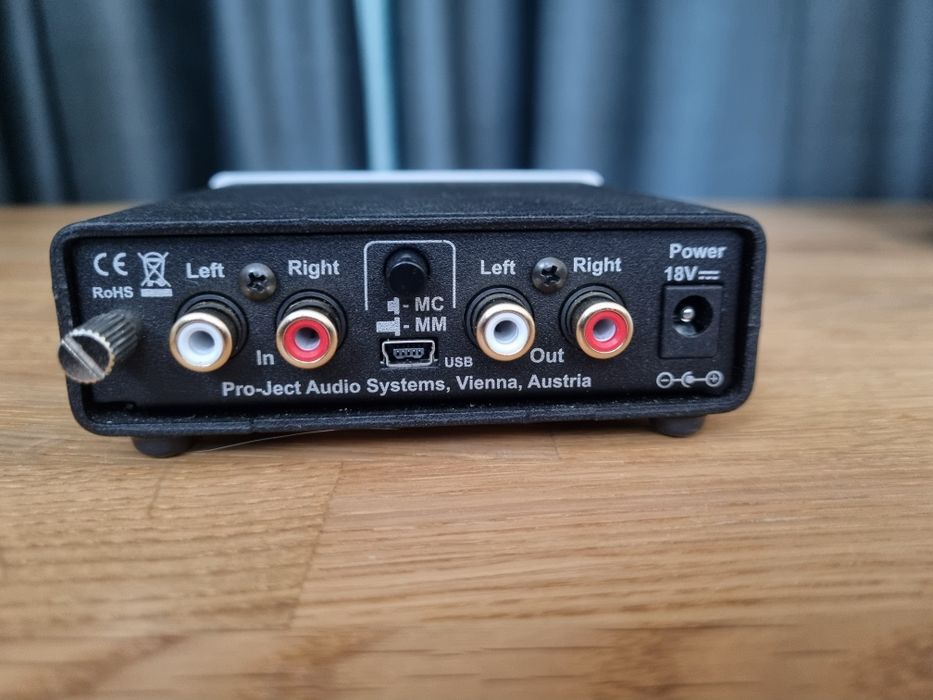 Фонокоректор Pro-Ject Phono Box MM/MC USB