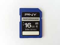 Карта памяти PNY SD 16 GB
