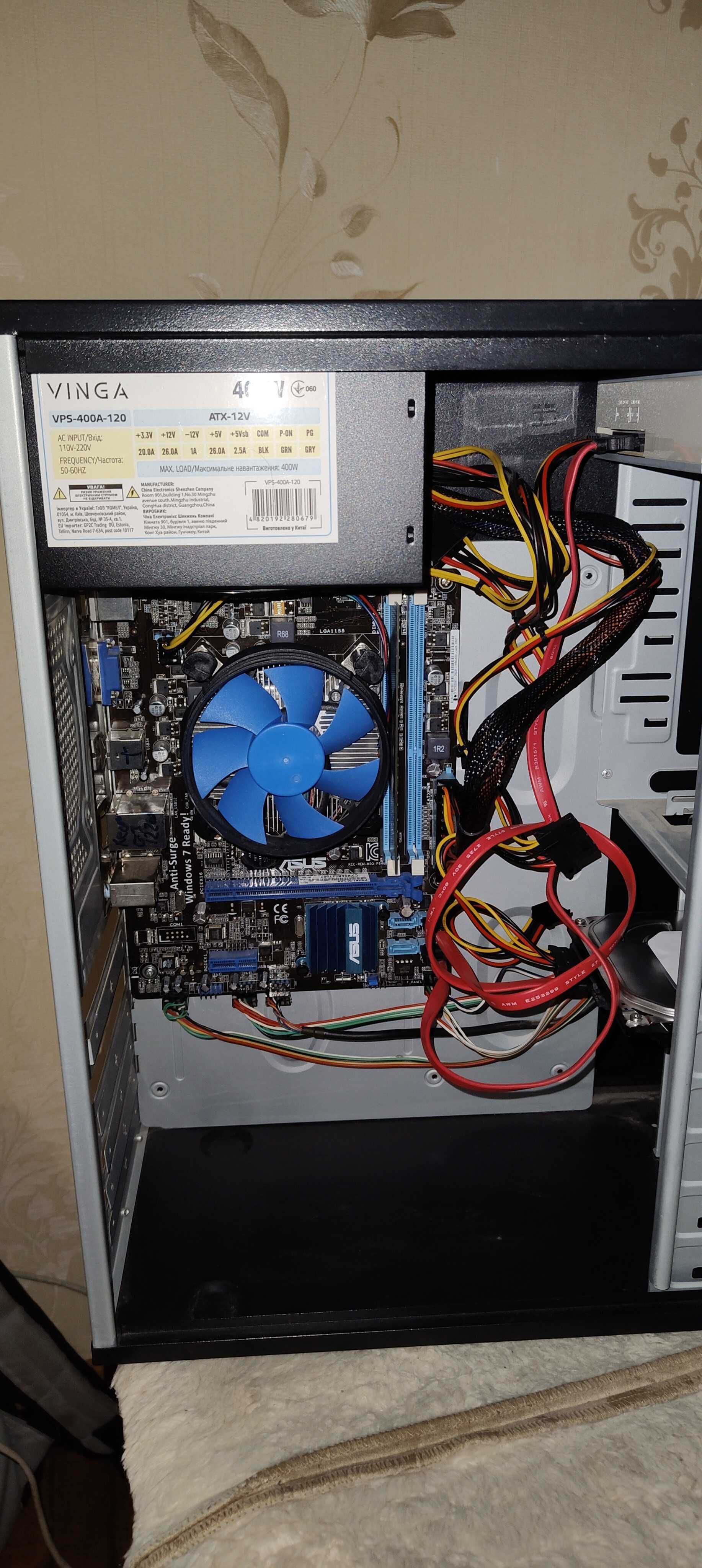 ПК Core I3-2100 4*3.1GHz/RAM-4096MB.