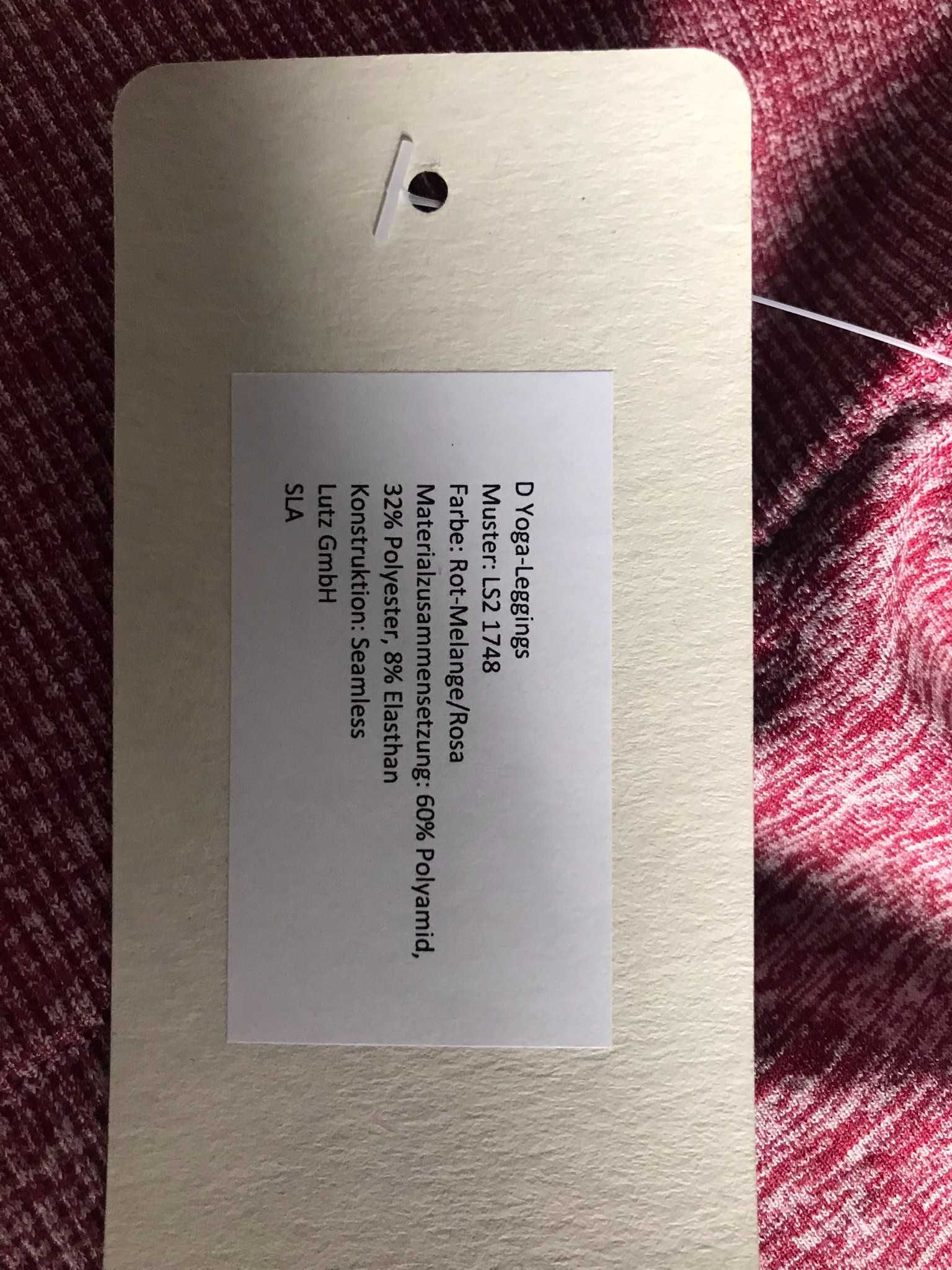 Legginsy do jogi ombre wyszczuplające S
