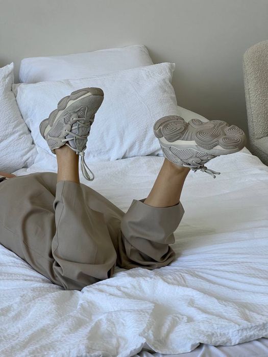 Кросівки жіночі чоловічі Adidas Yeezy 500 Beige 36-45