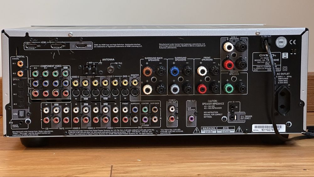Onkyo TX-SR604E Amplituner