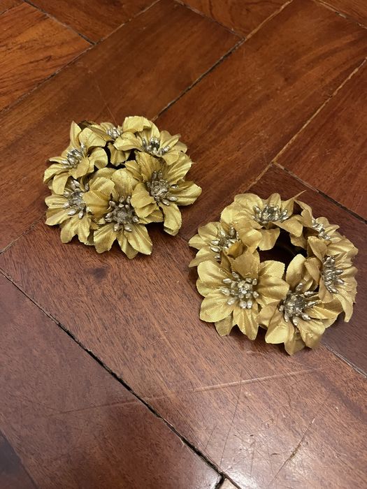 Enfeite para velas castiçal