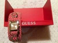 Relógio Guess Original para Senhora + 3 Braceletes + Caixa