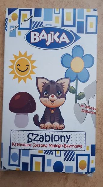 Zestaw edukacyjny 8 dla dzieci "Bajka" puzzle układanka kolorowanki