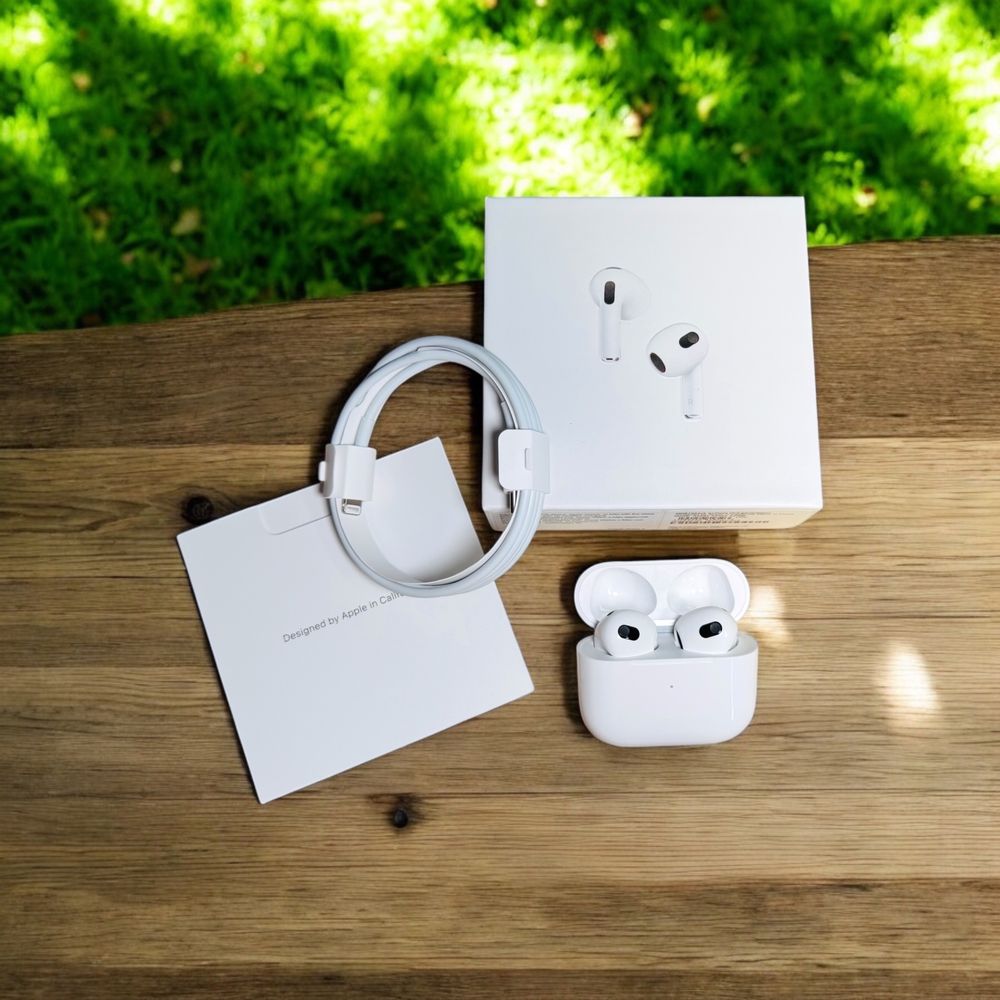 AirPods 3 gen • Nowe z Gwarancją (rok) • Airpods 3 (2025) do iPhone