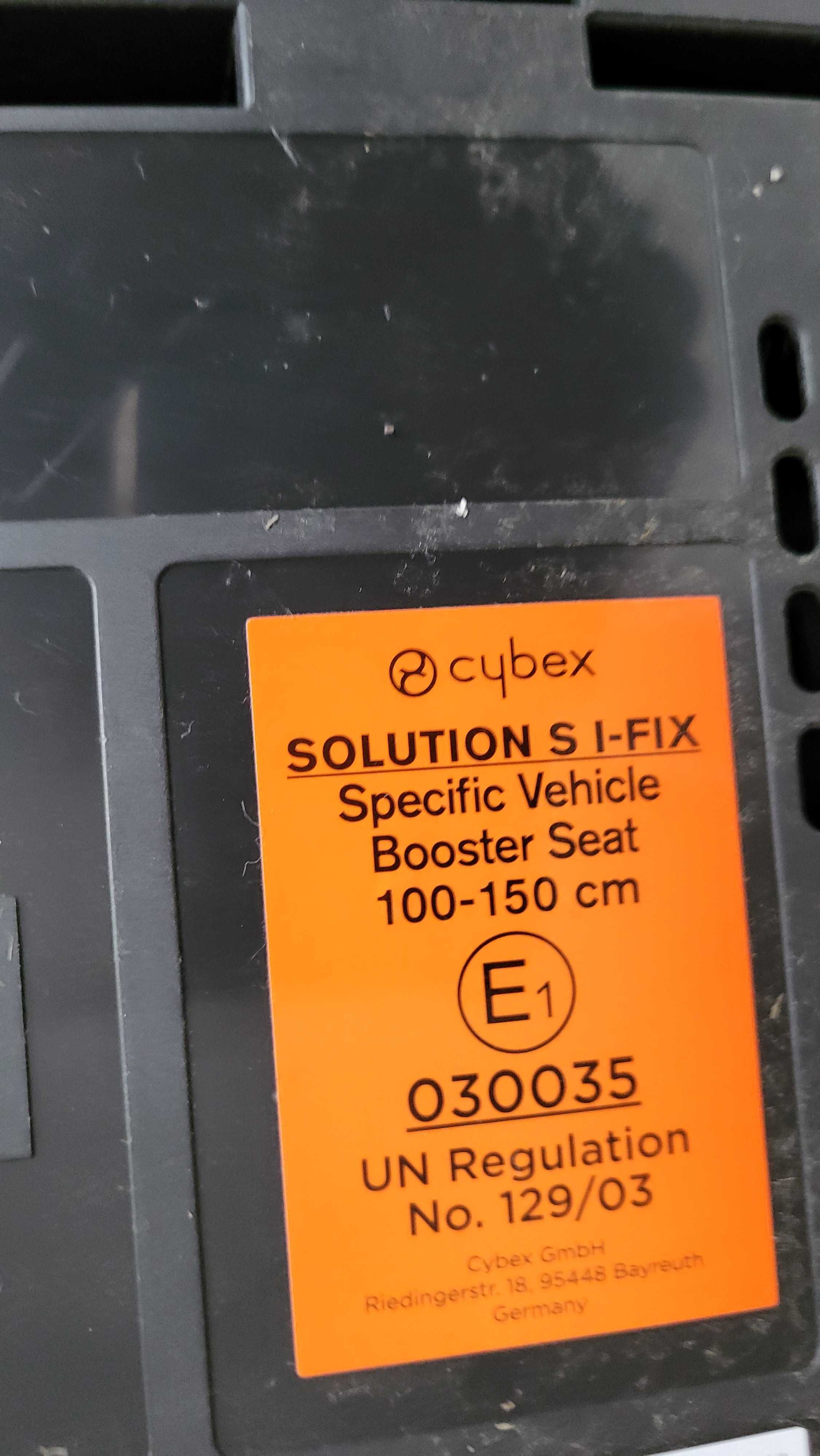 Cybex Solution S i-Fix – fotelik samochodowy 15-36 kg - Soho Grey nr 1