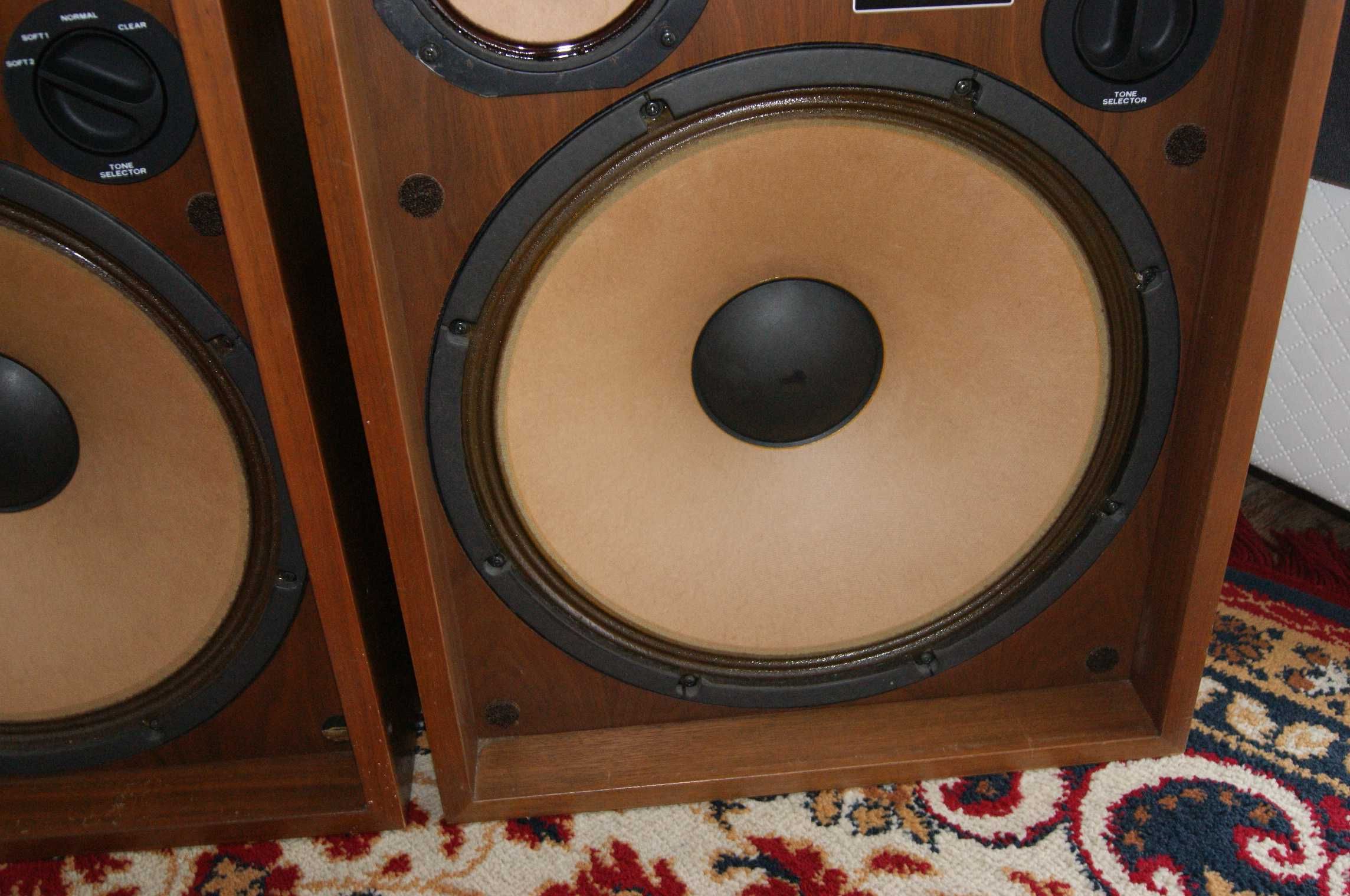 Kenwood KL-7090 japońskie nawyższy model bas 38cm, 120W, 23kg, 1973