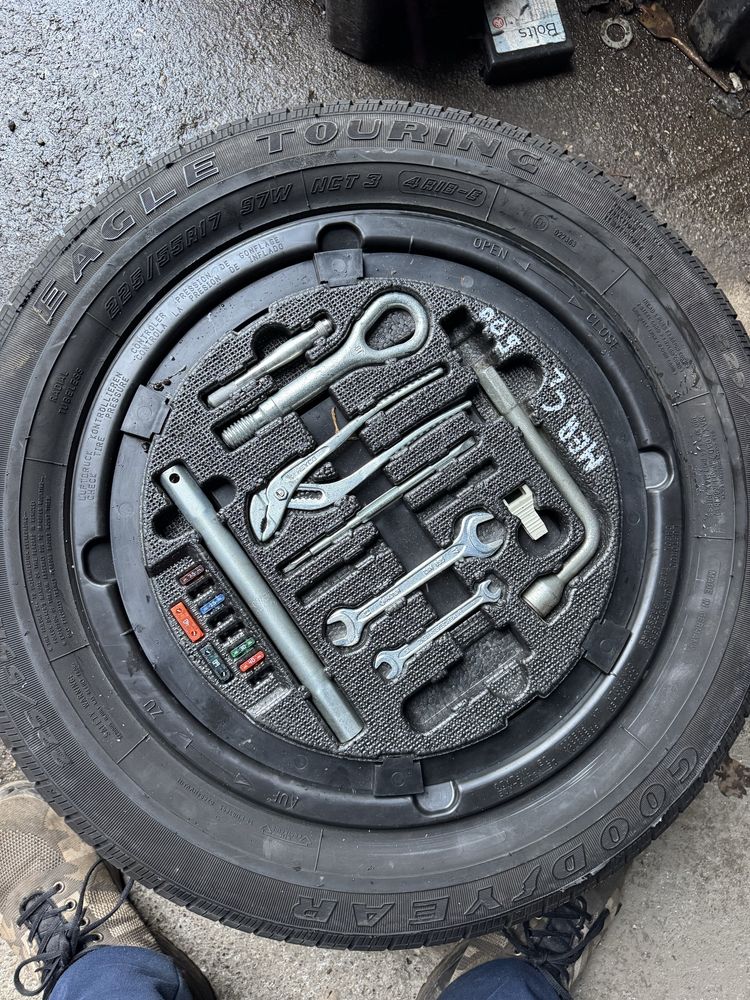 Mercedes CL koło zapasowe komplet 225/55 R17, 5x113