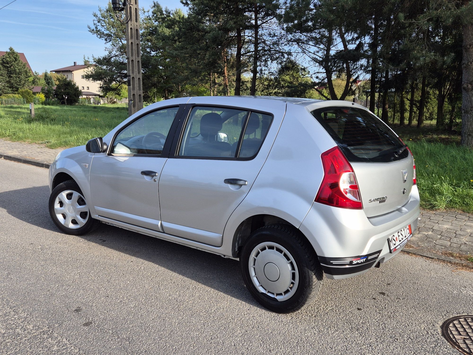 DACIA SANDERO 1.6B MPI OPŁACONY Z Niemiec Klima Elektryka 08r Stan BDB