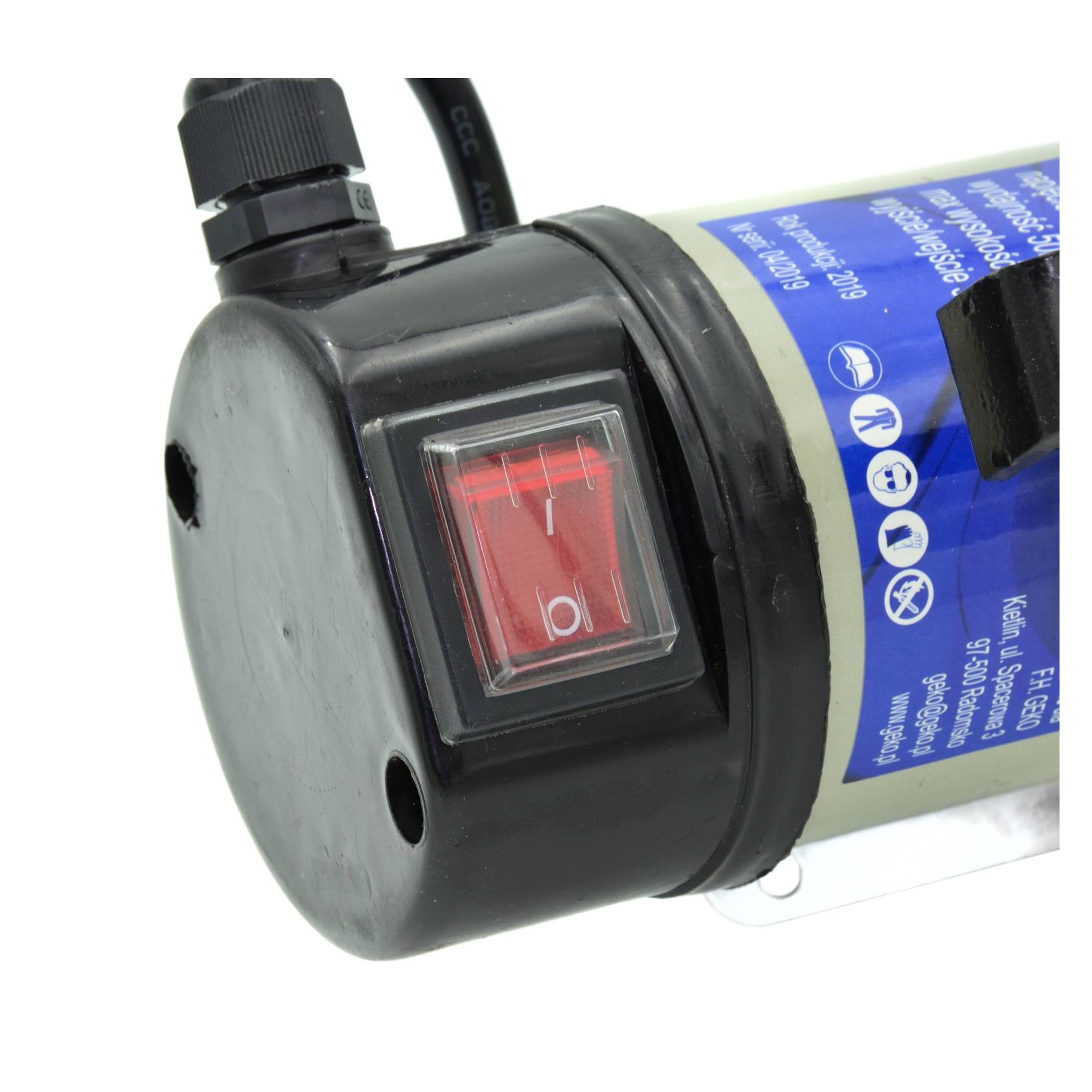Pompa 230V Spuszczania Ropy+ Wąż 5M + Pistolet Lcd
