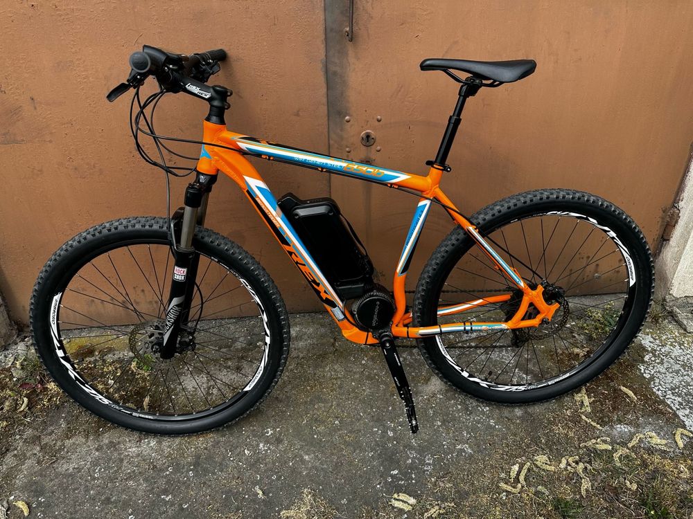 Rower e-bike Bergsteiger Rex 650b, koła 27,5’’ elektryczny