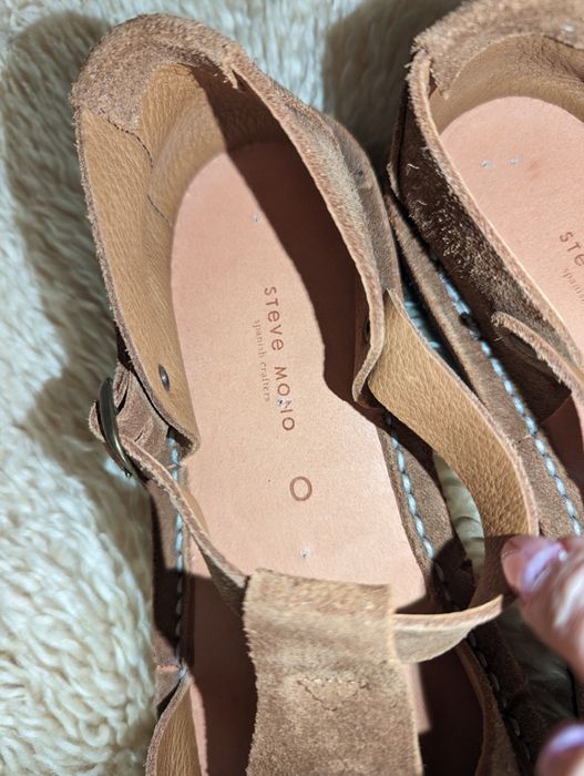 STEVE MΟΝΟ  Vip Сандалі босоніжки ручна робота унісекс  39-40 р по уст