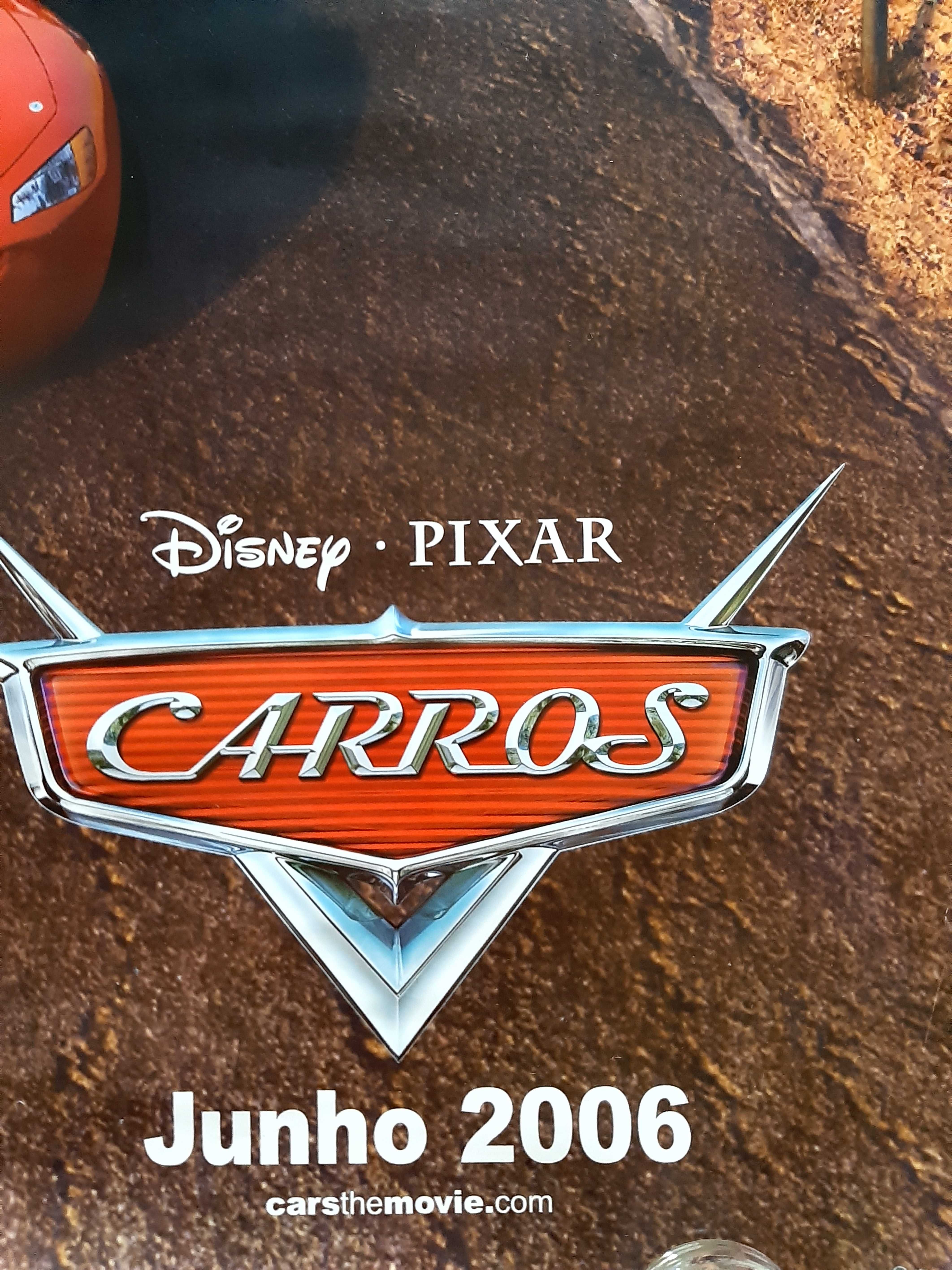 Poster cinematográfico Lusomundo Disney Pixar Carros (Faísca Mc Queen)