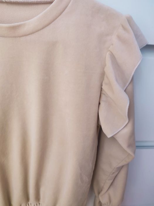 Welurowa bluzeczka r.152/158