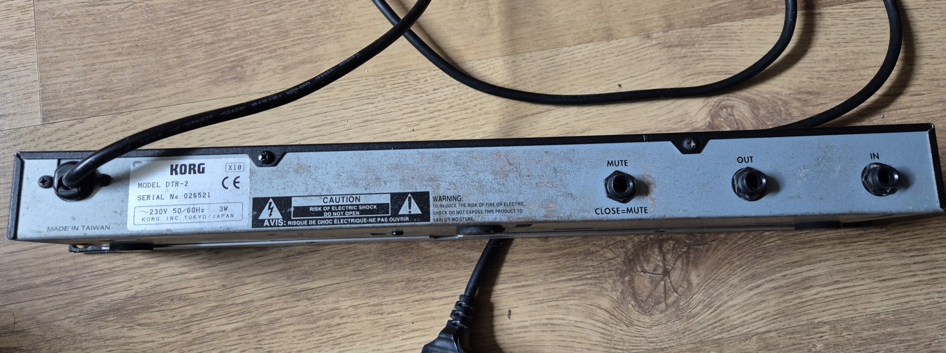 Tuner rackowy Korg dtr2