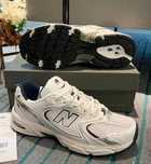 ModayNew Balance 530WhiteDamskieButySportowe_Trwałe Roz.40