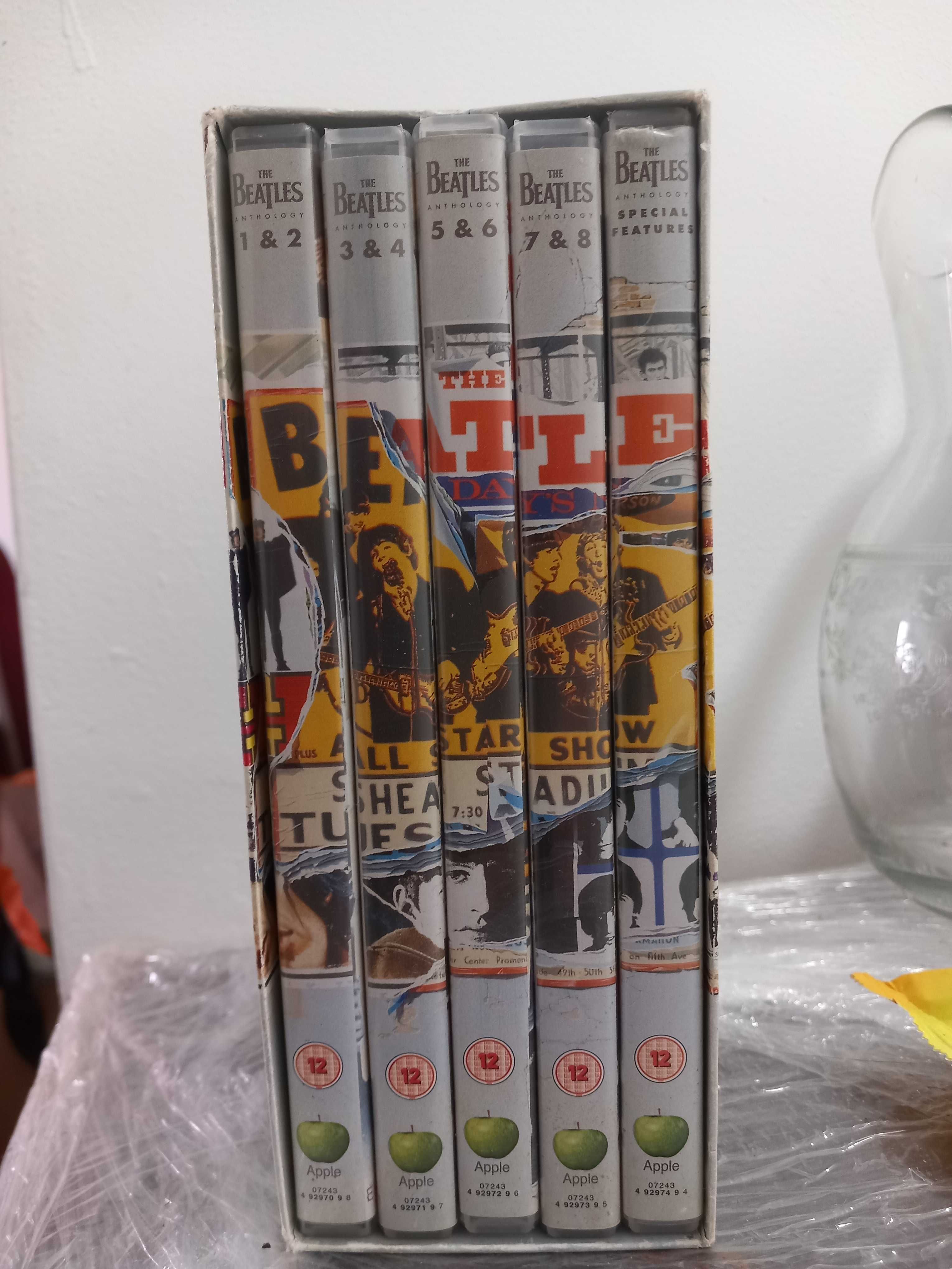 Conjunto DVDs dos Beatles