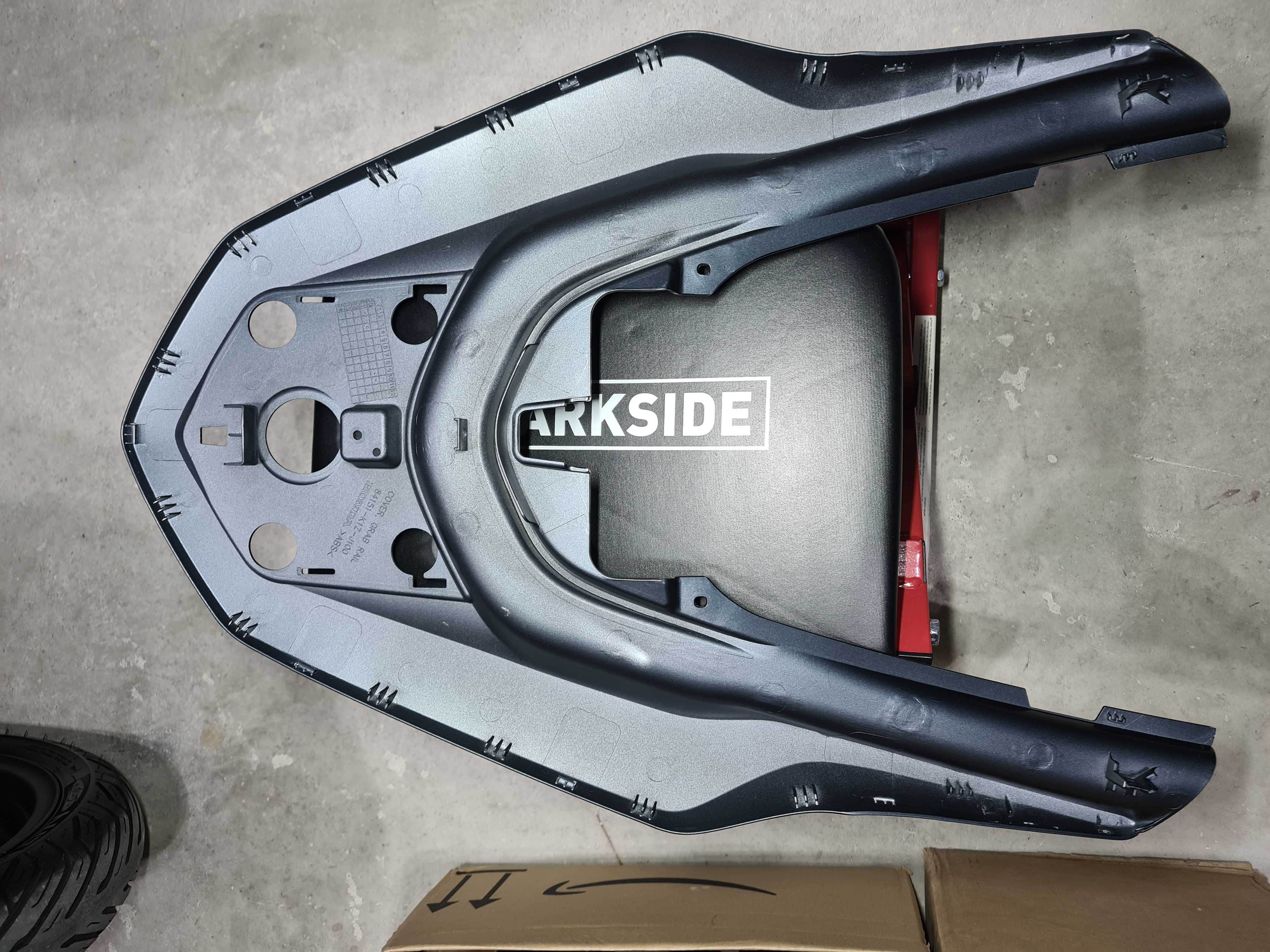 Tampa da Pega Honda PCX 125 - Cinza Metálico Mate