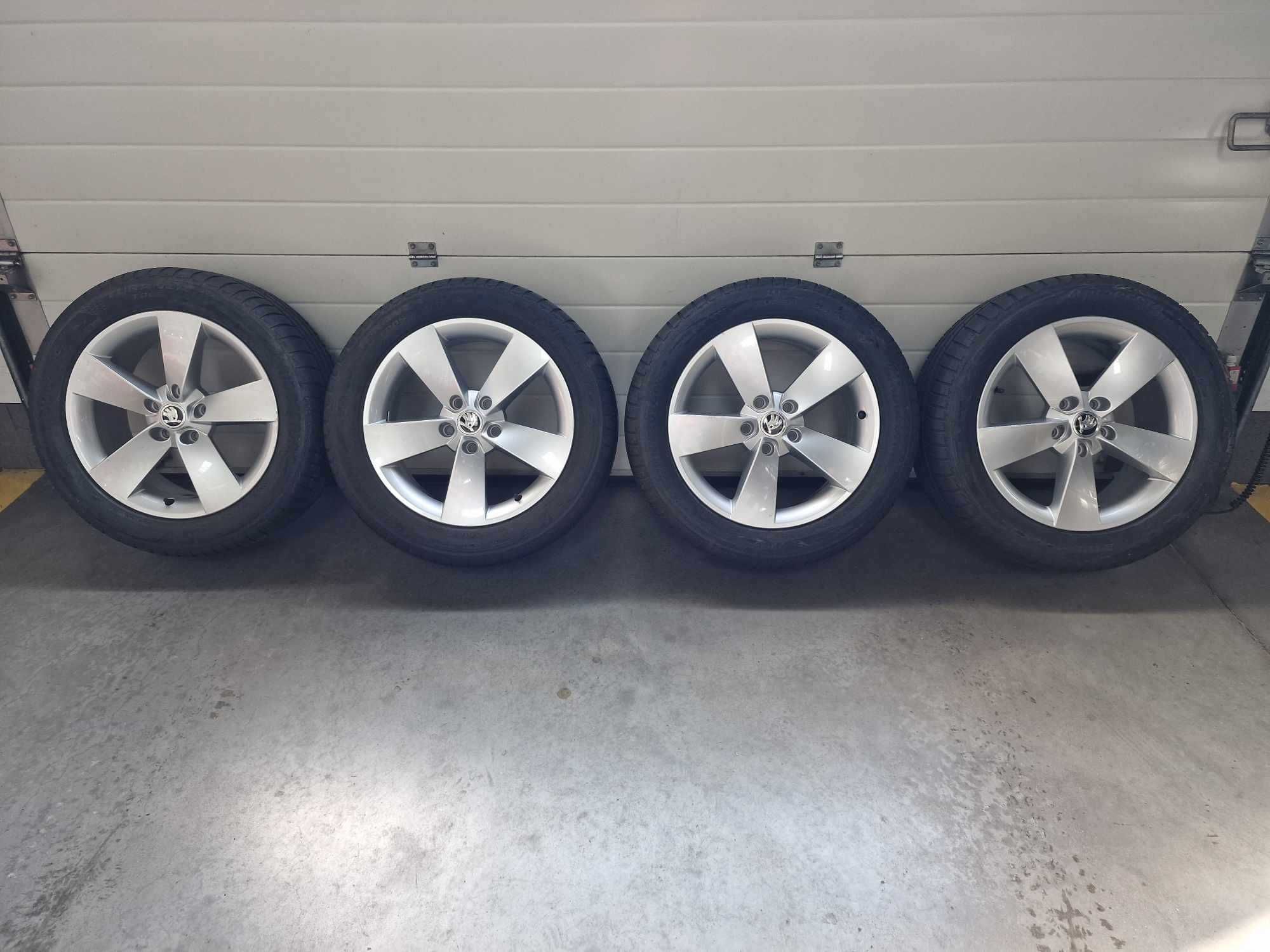 KOŁA Aluminiowe  Skoda  5X112