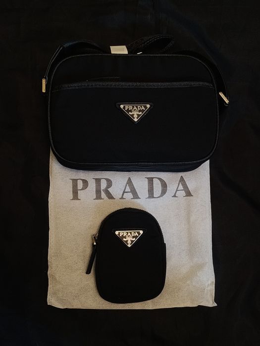 Чоловіча сумка Prada/сумка прада/сумка Prada через плече/Prada сумка