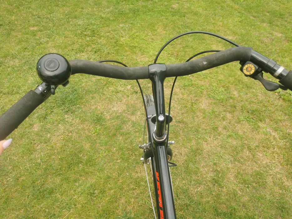 Rower Kettler City Cruiser Biegi Dzwonek Bagażnik Czarny