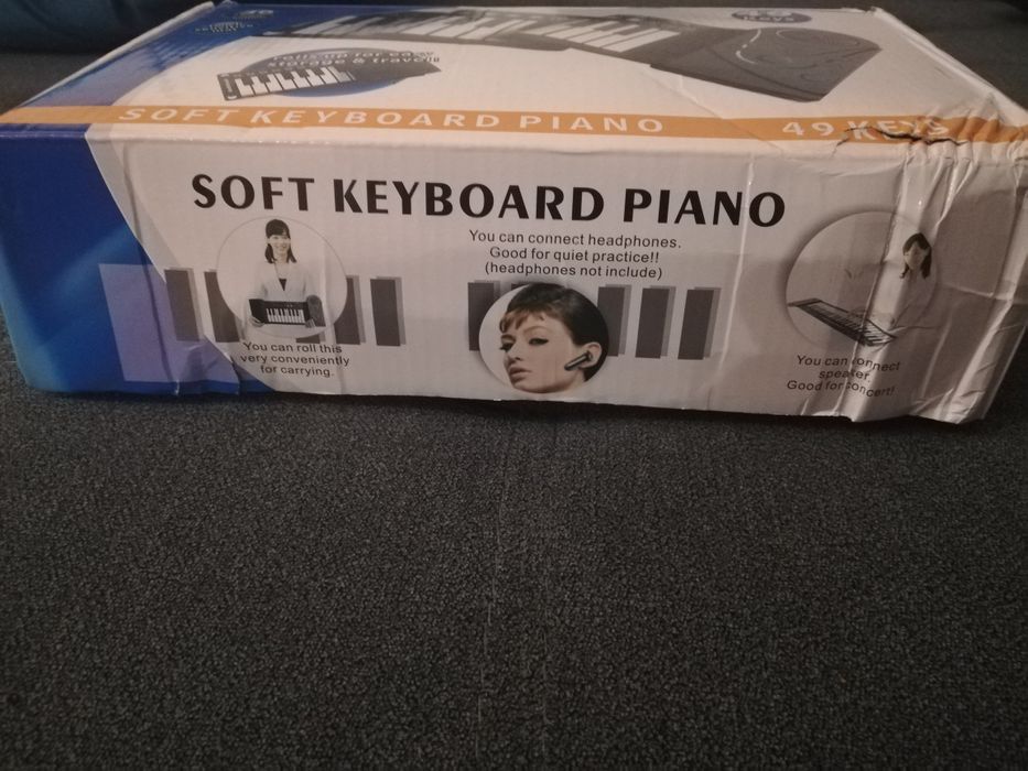 Keyboard gumowy elastyczny soft piano
