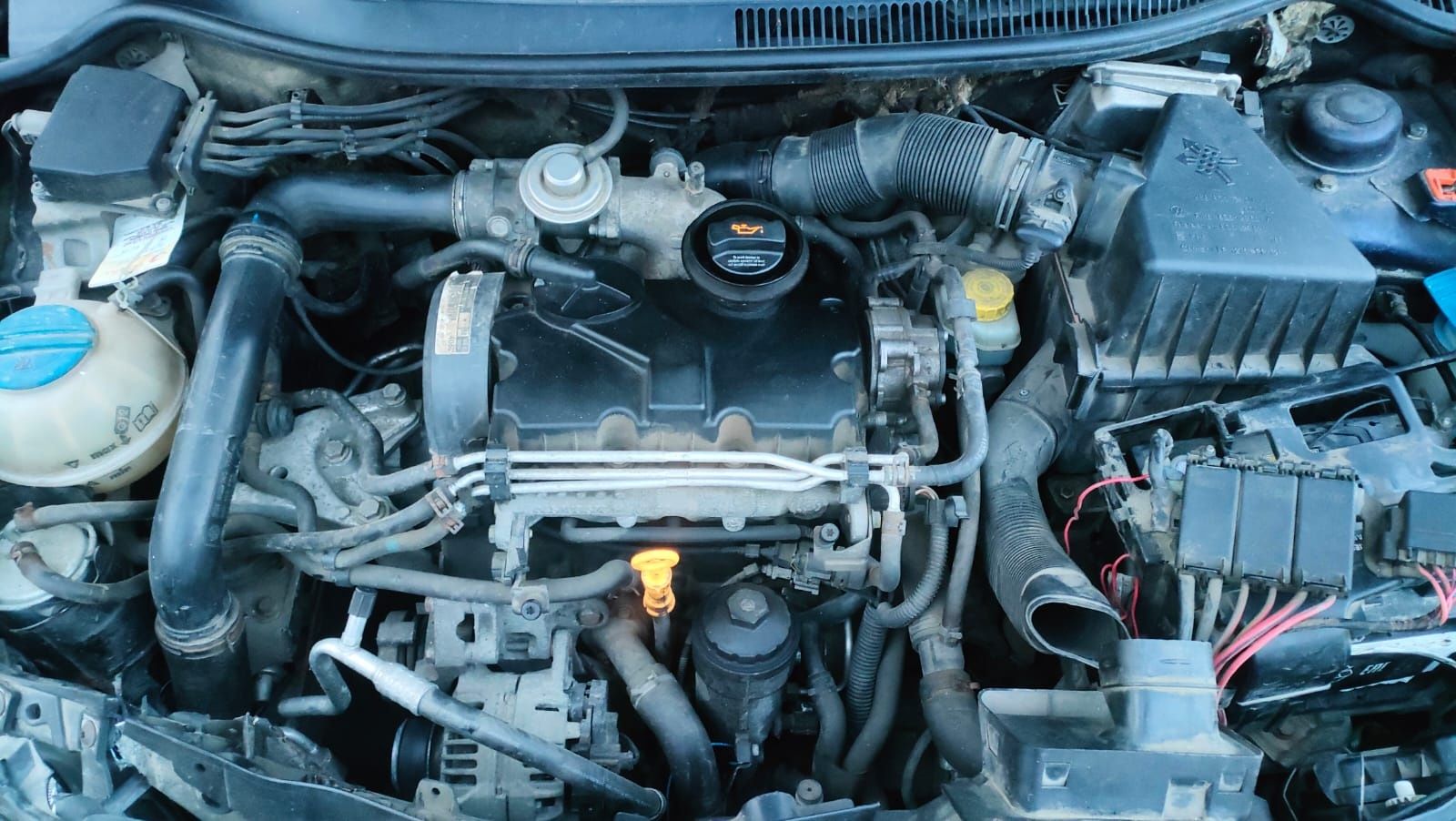 Seat ibiza III 6L silnik 1.4 tdi BNV BMS skrzynia JCZ
