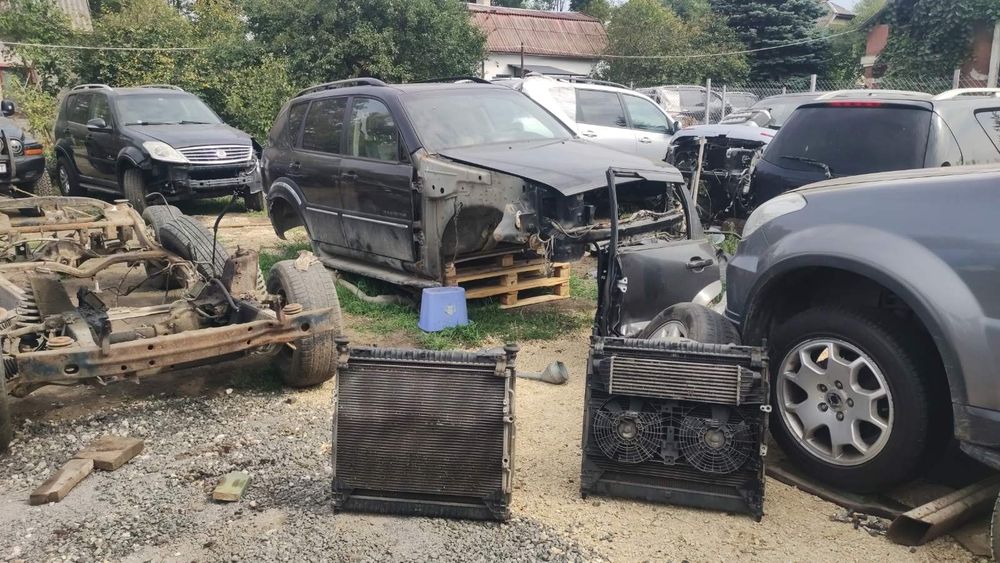 Радіатор основний кондиціонера інтеркулера сангйонг ssangyong rexton