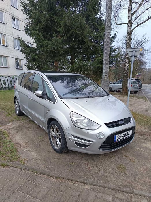 Ford S-Max 7miejsc, skóra, cornvers+