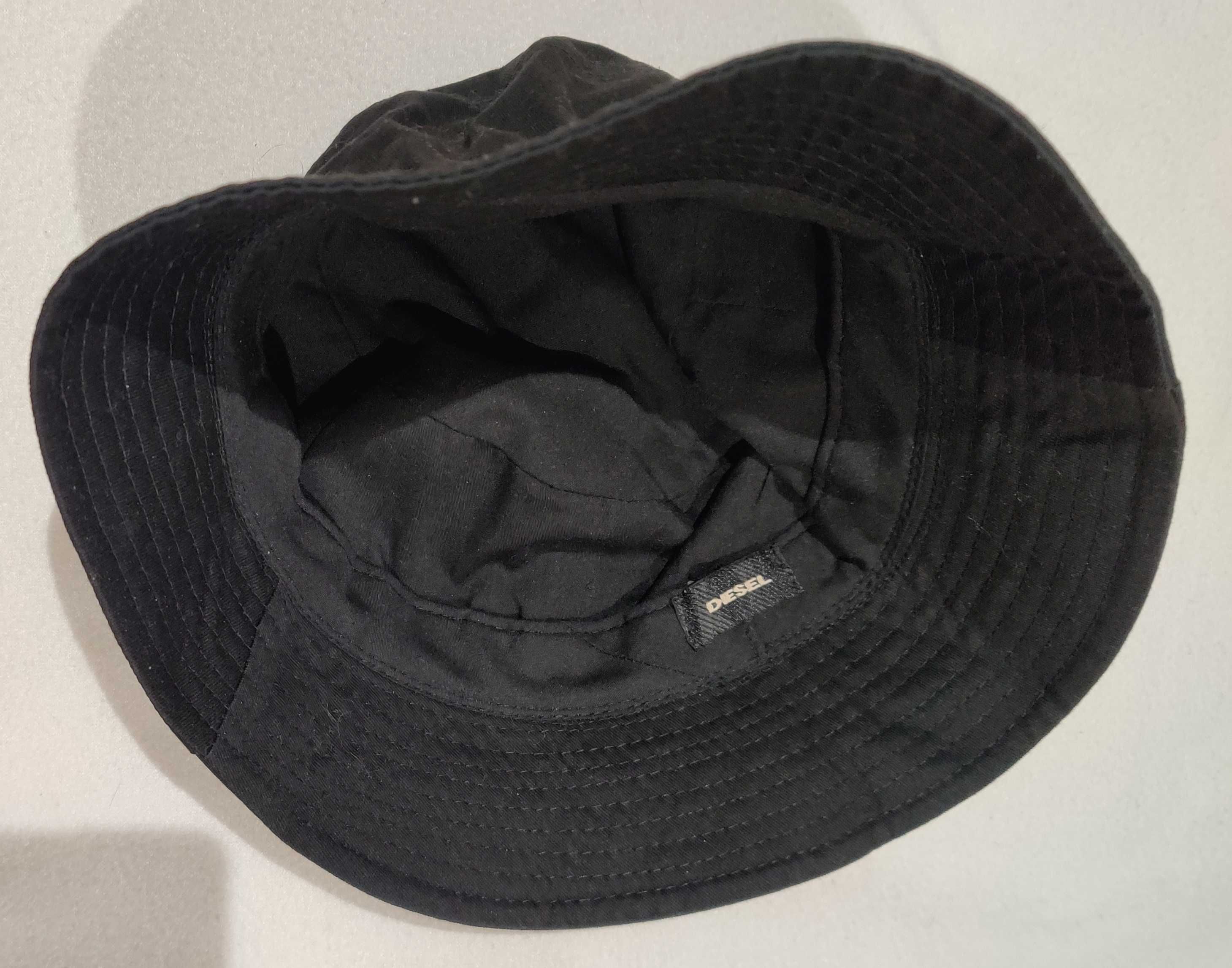 Diesel Bucket Hat kapelusz czarny oryginalny M/L okazja czapka nowy