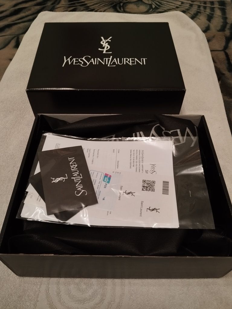 YSL    ботильоны
