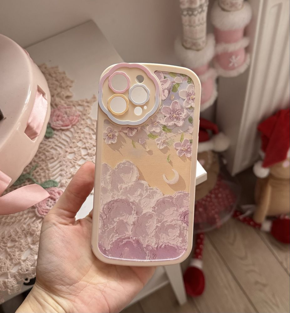 Case iPhone 13 Pro Max etui wzory pastelowe