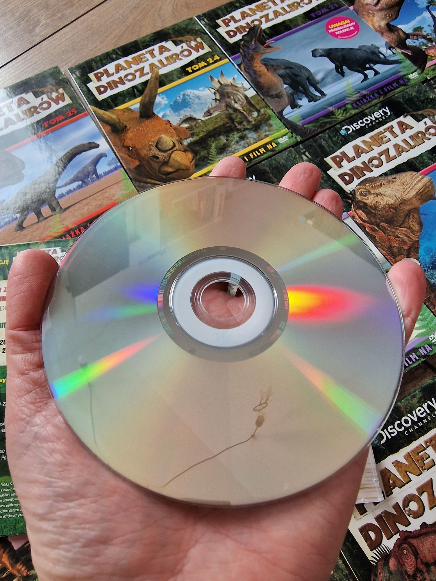 KOMPLETNA kolekcja Planeta Dinozaurów 26 tomów DVD Discovery Channel