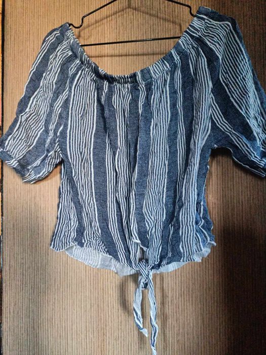 bluzka | koszula | wiązana | pasy | paski