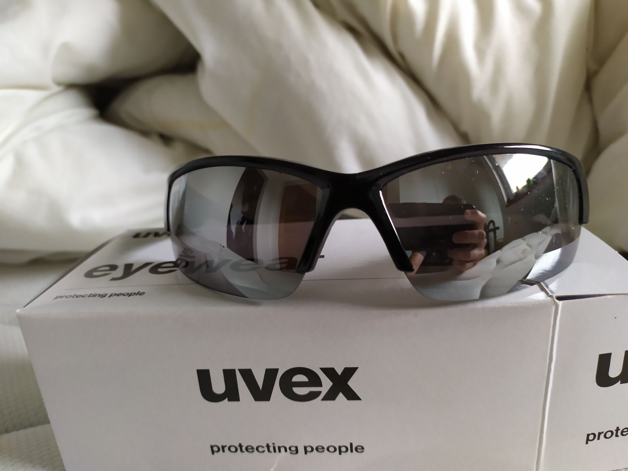 Okulary słoneczne rowerowe Uvex spoststyle 215