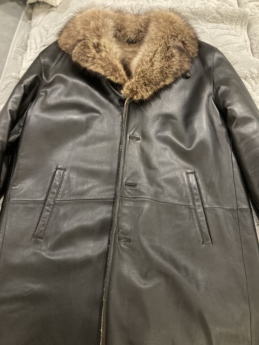 Якісна чоловіча дублянка в новому стані