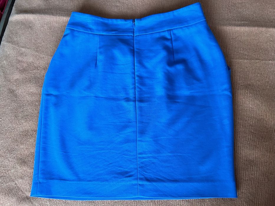 Saia azul Zara tamanho S
