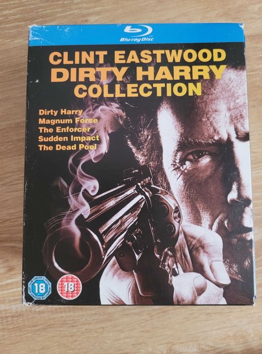 Clint Eastwood Dirty Harry Collection 5x Blu Ray