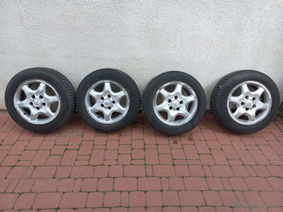 Felgi aluminiowe mercedes 15" 5x112 66.6 mm piasta *transport