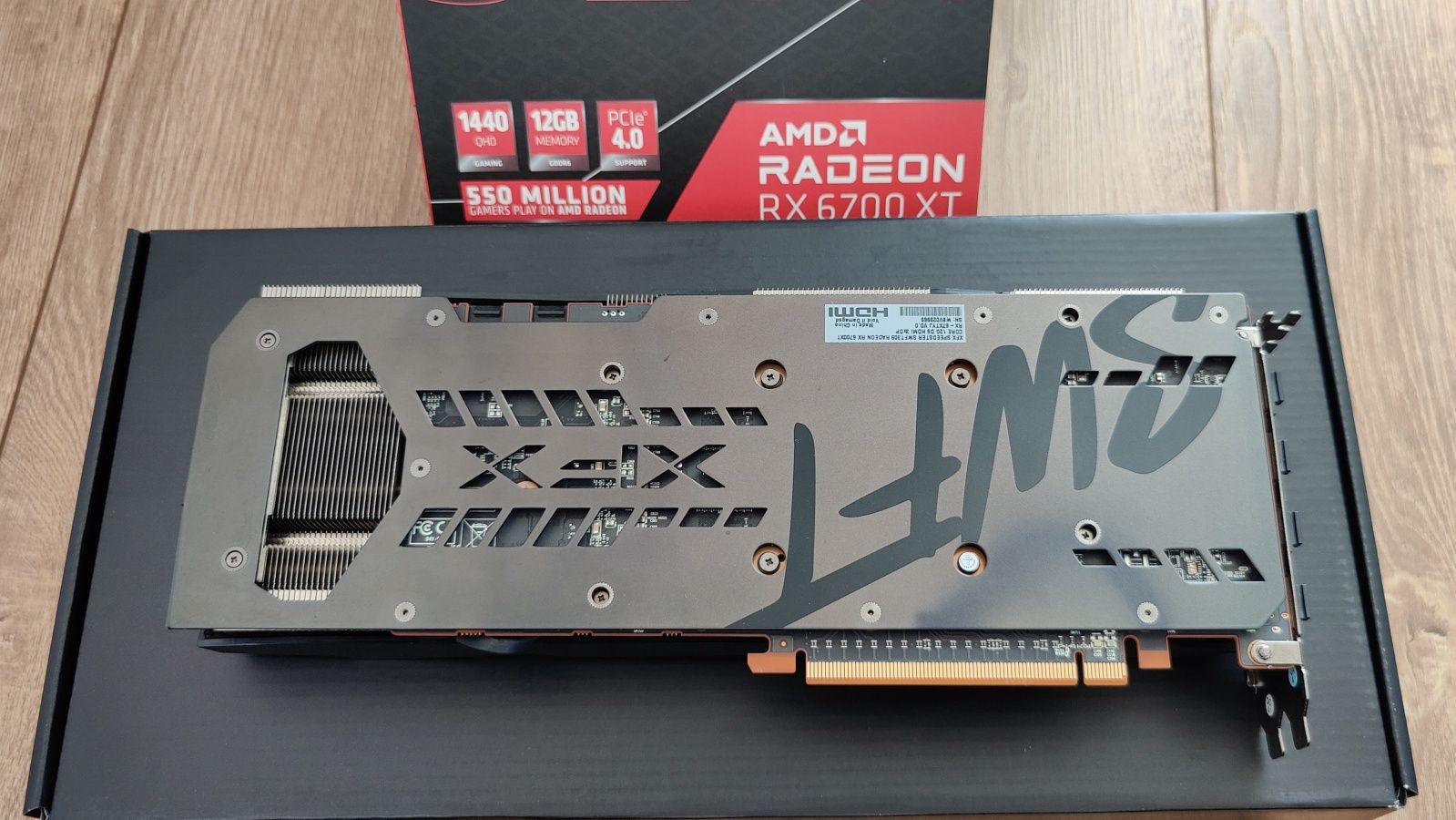 Відеокарта XFX RX 6700 XT