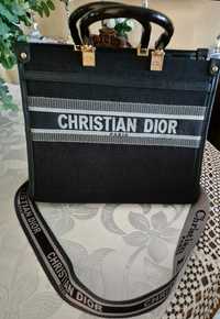 Torebka Christian Dior shoperka