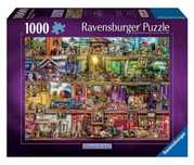 Puzzle 1000 Psy w bibliotece pudełko,335x255 mm