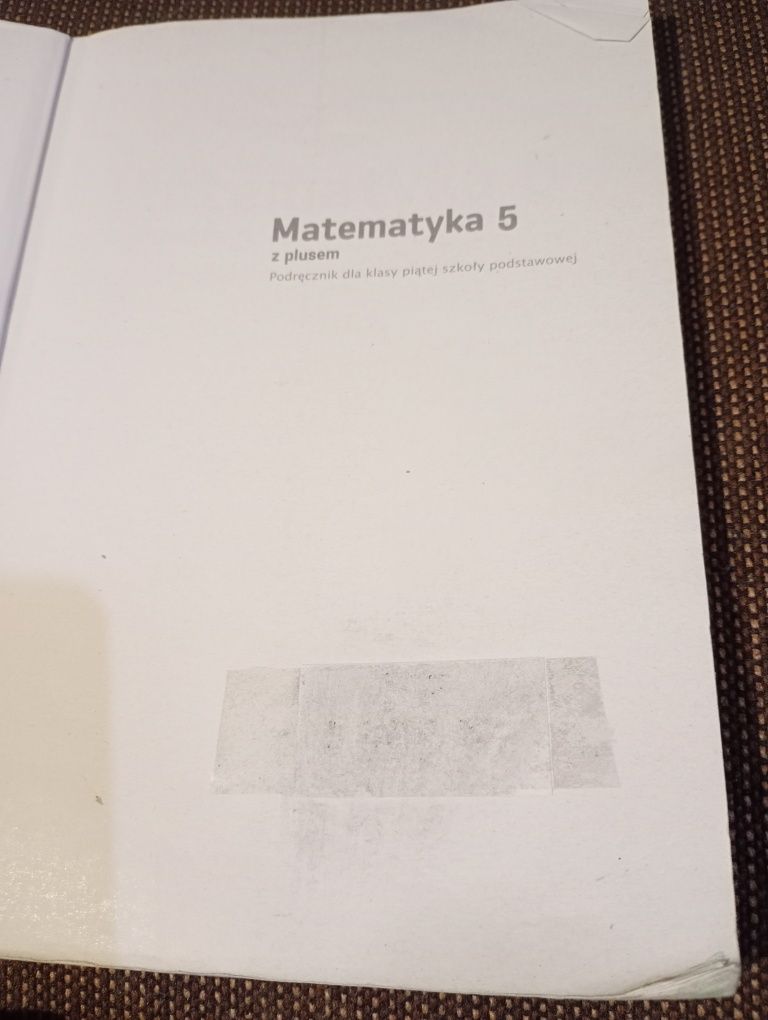 Matematyka z plusem klasa 5