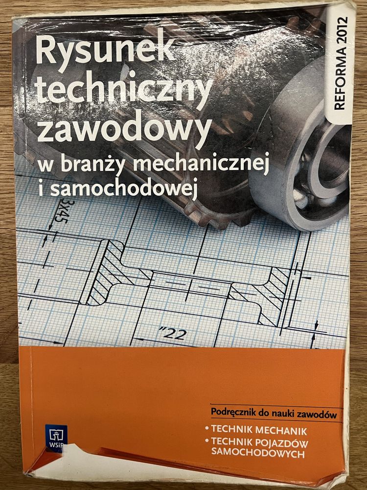 Podrecznik rysunek techniczny w branży samochodowej i mechanicznej