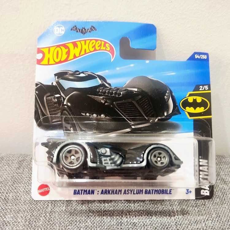 Batman Arkham Asylum Batmobile Hot Wheels Novo, em cartela