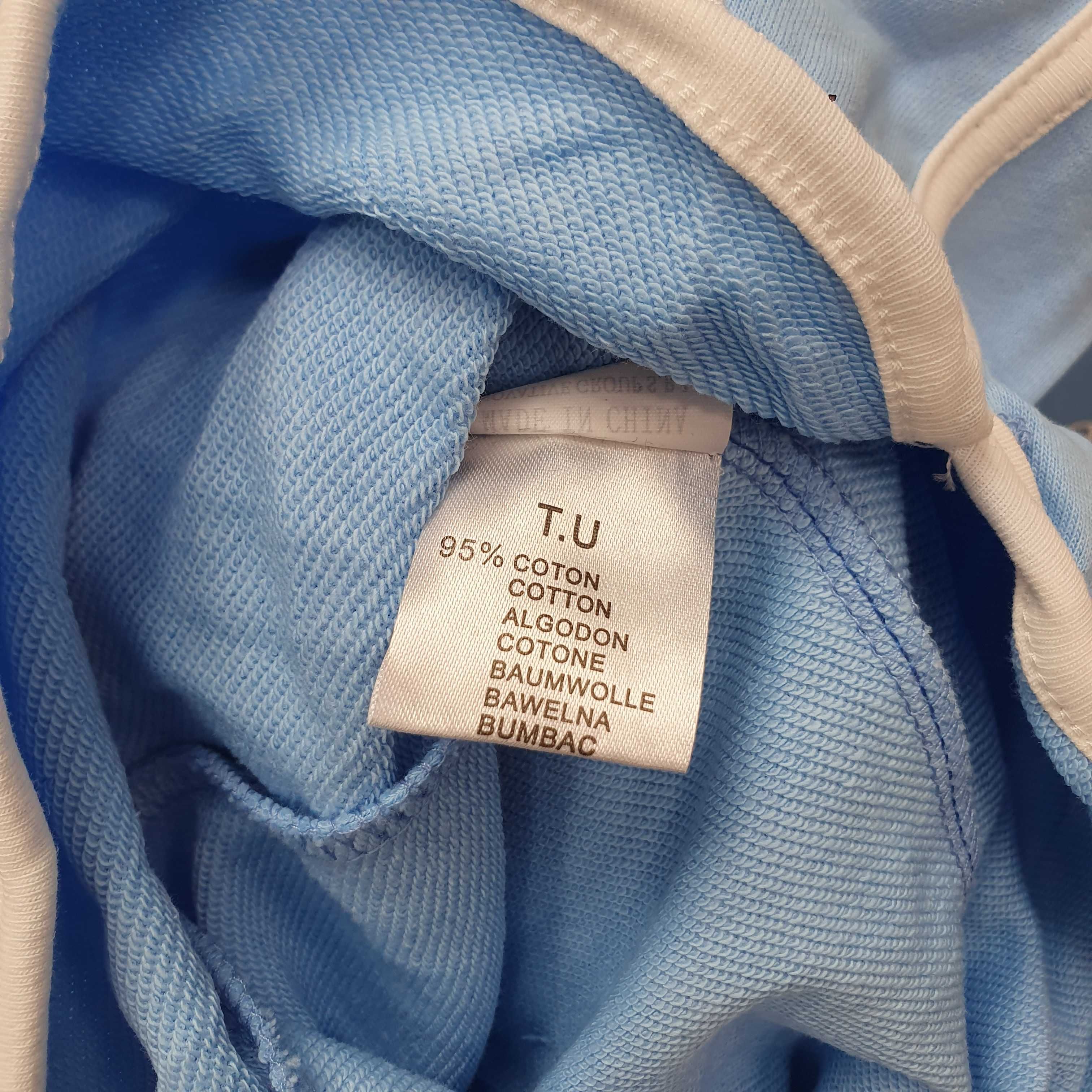 Cudowny i stylowy bawełniany komplet - bluza i spodenki